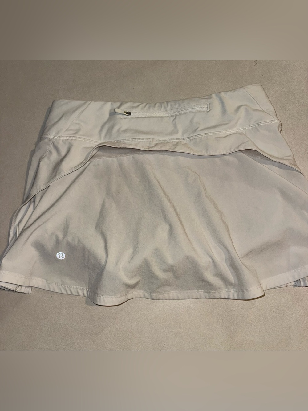 Lululemon Play Off The Pleats Skirt White See Measurements - Picture 3 of 6